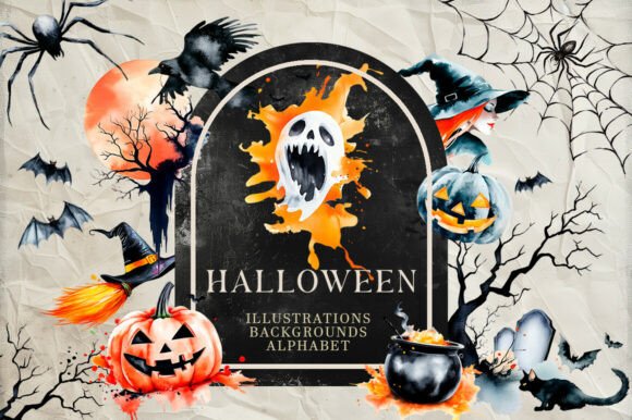 Download Halloween Illustrations - Halloween illustration Collection