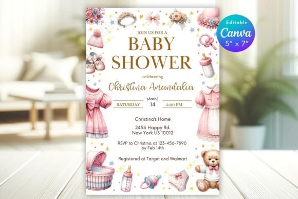Download Teddy Bear Baby Shower Invitation - Invitation Collection