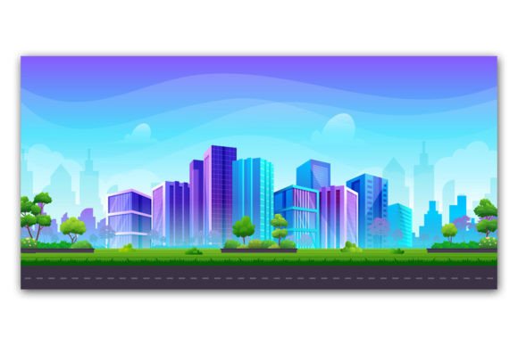 Download Town City Highway Street Landscape - Town Collection