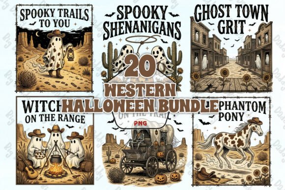 Download Western Halloween Bundle PNG - Halloween bundle Collection