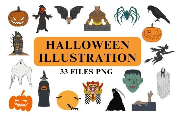 Download HALLOWEEN ILLUSTRATION - Halloween illustration Collection