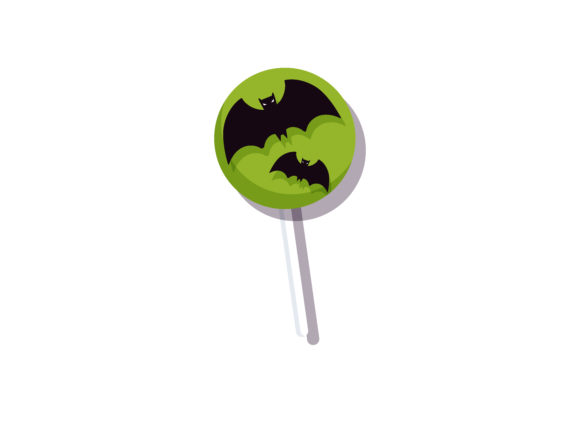 Download Halloween Illustration Bat Lollipop - Halloween illustration Collection
