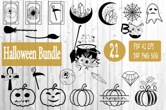 Download Halloween Bundle Clipart - Halloween bundle Collection