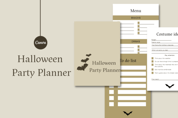 Download Halloween Party Planner Templates - Party Collection