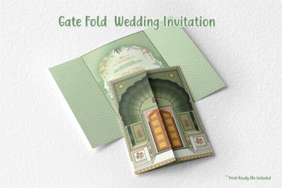 Download Gate Fold Wedding Invitation Design - Invitation Collection